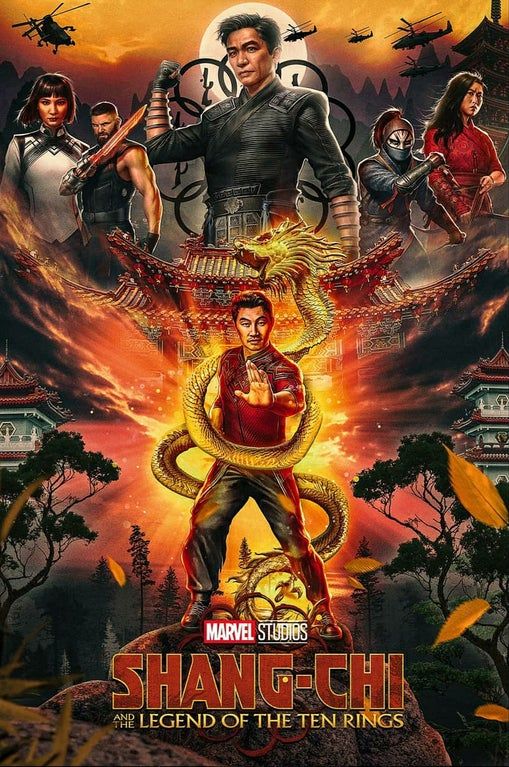 My Take On Shang Chi Poster .Didn't quite enjoy the official ones